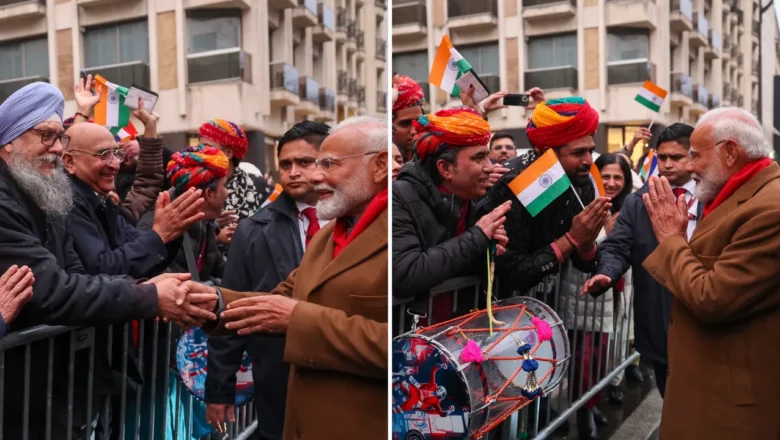 ‘பாரிஸில் மறக்கமுடியாத வரவேற்பு’: பிரதமர் மோடி பிரான்சு வருகை!