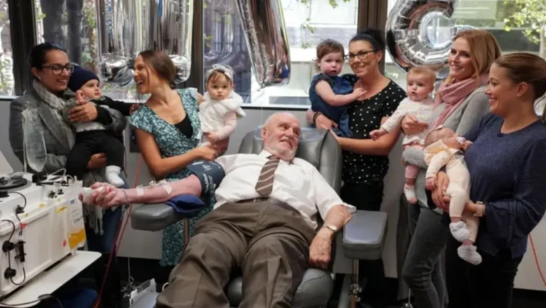 2.4 மில்லியன் குழந்தைகளை இரத்தத்தால் பாதுகாத்த ஆஸ்திரேலிய (Anti-D) மனிதர் மரணம்