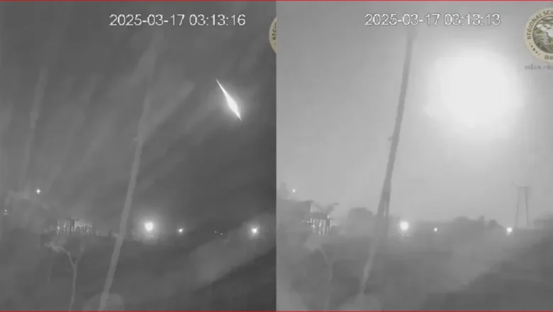 குஜராத்தின் பூஜில் உள்ள சிறிய கிராமத்திற்கு மேலே தெரிந்த விசித்திரமான ஒளி!