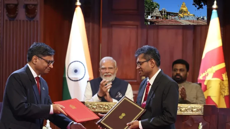 திருகோணமலையில் உள்ள திருக்கோணேஸ்வரம் கோயிலைப் புதுப்பிக்க இந்தியா உதவும்: பிரதமர் மோடி