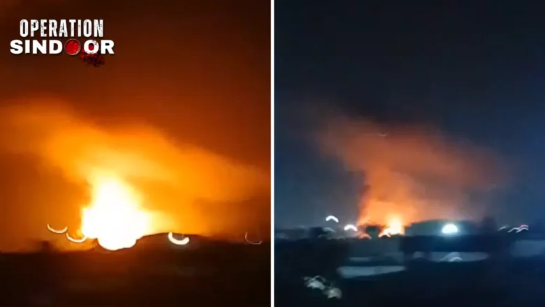 இந்தியா மூன்று விமானப்படை தளங்கள் மீது ஏவுகணைத் தாக்குதல் நடத்தியதாக பாகிஸ்தான் கூறுகிறது.