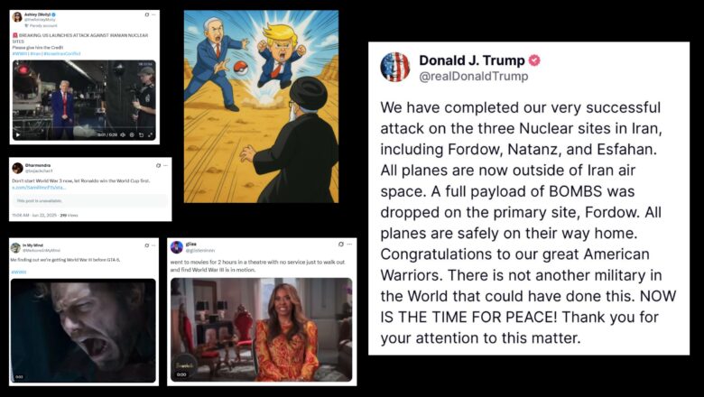 ஈரானின் அணுசக்தி தளங்களை அமெரிக்கா தாக்கிய பிறகு, சமூக ஊடகங்களில் ‘WW3’ (“மூன்றாம் உலகப் போர்”) மீம்ஸ்கள் பிரபலம்!