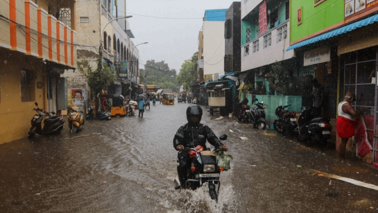 சென்னையில் நள்ளிரவு கனமழை!