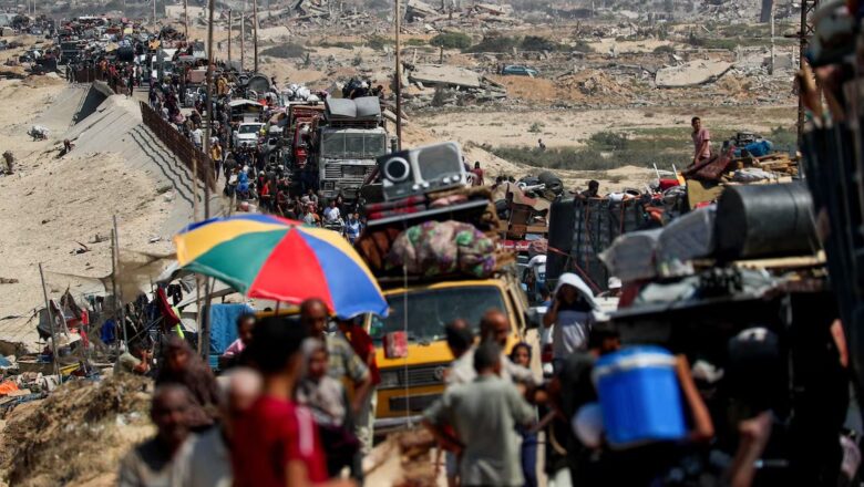 காசாவில் இருந்து பொதுமக்கள் வெளியேற 48 மணி நேரத்திற்கு பாதையை திறந்தது இஸ்ரேல்!