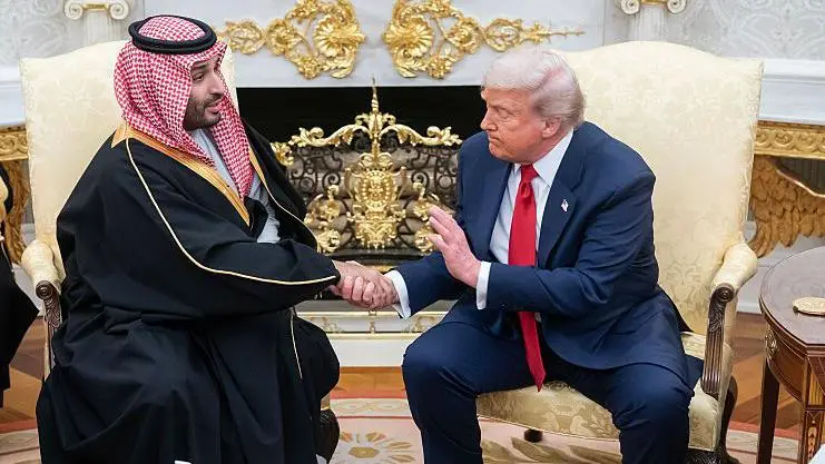 கஷோக்ஜி கொலை விவகாரத்தில் செளதி இளவரசரைக் காப்பாற்றிய டிரம்ப் – வெள்ளை மாளிகை சந்திப்பில் எழுந்த சர்ச்சை.